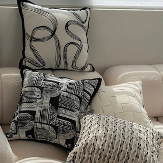 Jacquard Mix Monotone Cushion Cover  45 x 45 cm