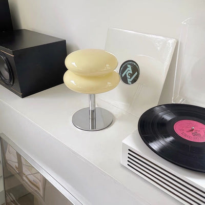 Macaron Glass Table Light USB Lamp