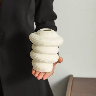 Modern Design Matte Color Mini Flower Vase  Ceramic Vase Object
