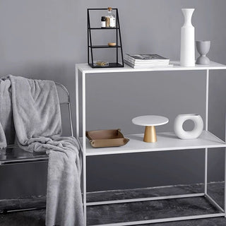 Iron Frame Simple Three-Tier Storage Rack