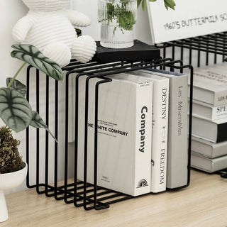 Wire Multifunctional Magazine Rack Storage Book Stand