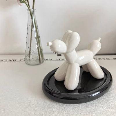 Balloon Dog Motif Key Tray   Dog Key Storage for Entryway