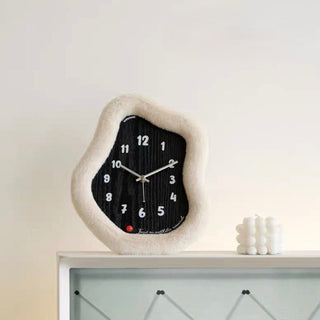Nuance Fur Frame Clock  Table Clock