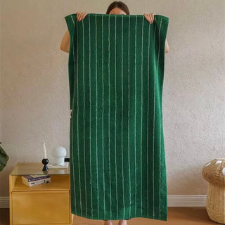 Pin Stripe Color Bath Towel  100% Cotton Hanging Combed Cotton Large Towel Blanket