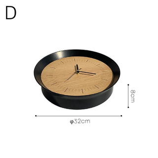 Double Color Round Clock  Wall Clock