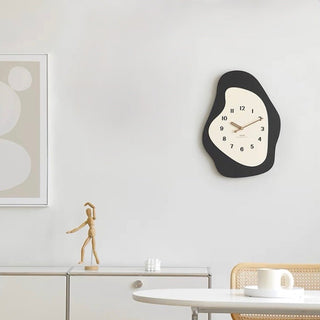 Nuance Design Bicolor Clock  Wall Clock
