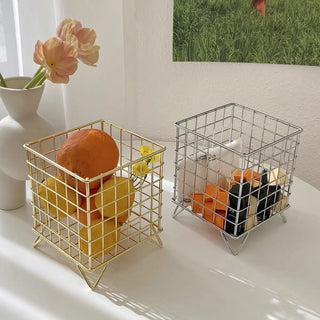 Storage box with legs basket storage basket small item holder