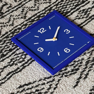 Square Frame Color Clock  Wall Clock
