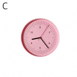 Pastel Color Round Clock  Wall Clock