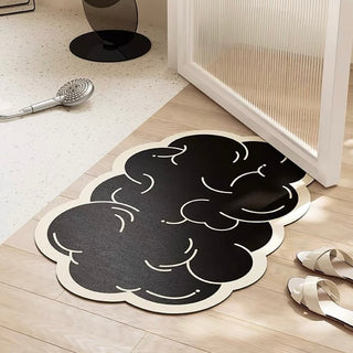 Monochrome Design Bath Mat 53 x 80 cm 4 types  quick-drying