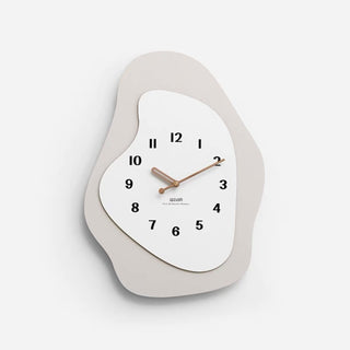 Nuance Design Bicolor Clock  Wall Clock