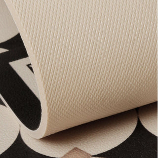 Monotone Geometric Pattern Water-Repellent Entrance Mat 4 Types 50 x 80 cm
