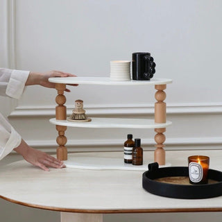 Modern Design Three-Tier Storage Display Rack