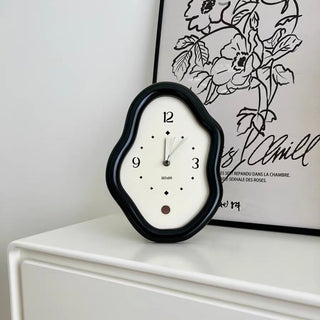 Chubby Wave Frame Clock  Table Clock