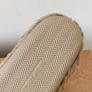 Fluffy Dog Room Shoes Indoor Slippers for Dogs