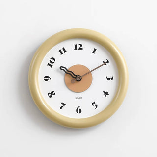 Chubby Wave Hand Clock  Wall Clock