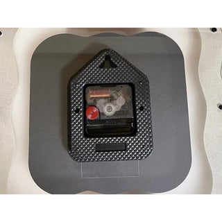 Square Wave Clear Clock  Wall Clock