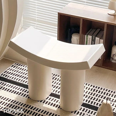 Curved design side table stool  chair
