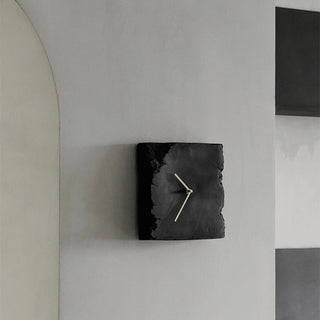 Square Block Clock   Table Clock Wall Clock  Silent