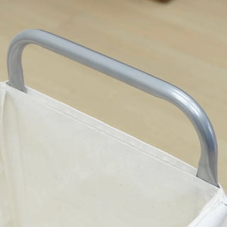 Laundry Basket Cart with Casters Tall Type Laundry Hamper Storage