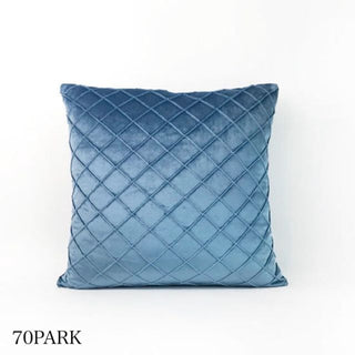 Velour Diamond Pattern Cushion Cover