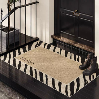 Hello Monotone Entrance Mat 4 types  50 x 80 cm for removing mud.