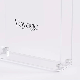 Acrylic Clear Square Ticket Storage Box   voyage