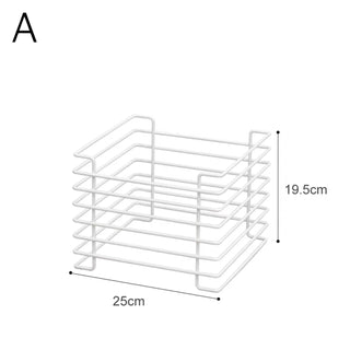 Wire Multifunctional Magazine Rack Storage Book Stand