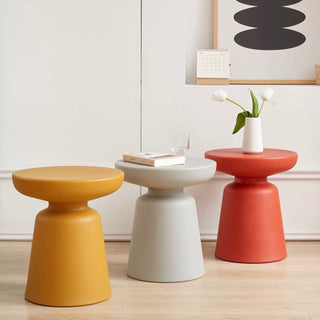 Modern Round Side Table  Coffee Table Stool