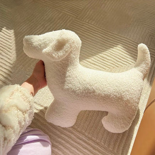 Fluffy Dog Cushion Body Pillow   50cm Dog Plush Toy
