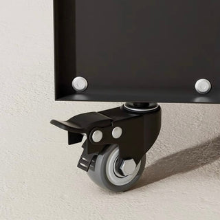 Wheeled Four-Tier Rack Side Table