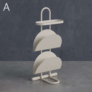 Stand Magazine Rack Slim Side Table  in  Display Rack