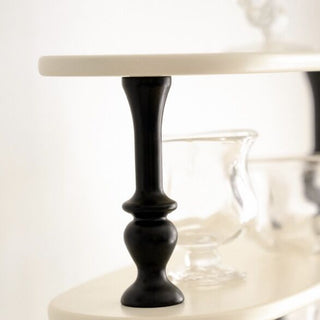 Retro design three-tier storage display rack