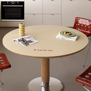 Simple Lettering Color Round Tablecloth Mat    60cm x 80cm