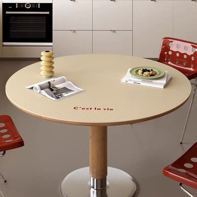 Simple Lettering Color Round Tablecloth Mat    60cm x 80cm