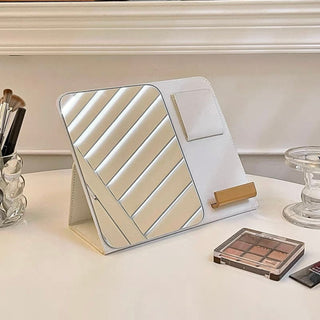 Multifunctional Folding Mirror Smartphone Stand