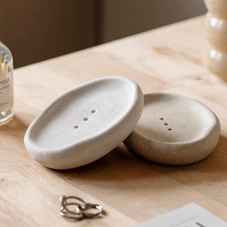 Plump Ceramic Soap Dish  Soap holder tray