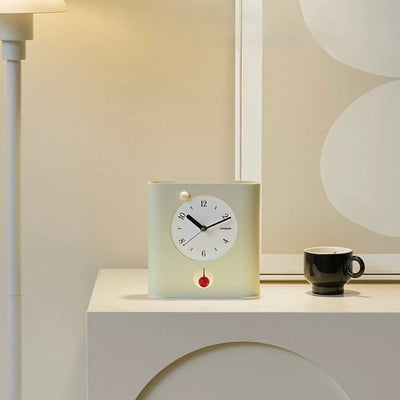 CurveDesign Tabletop Acrylic Pendulum Clock
