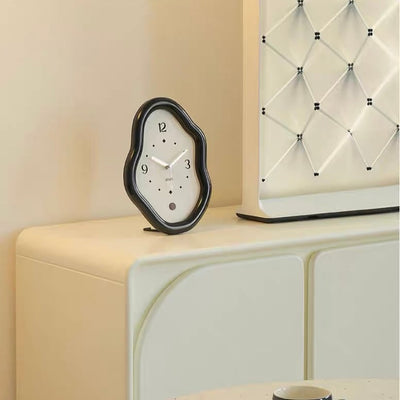 Chubby Wave Frame Clock  Table Clock