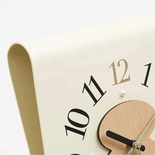 Square Acrylic Wood Art Clock  Wall Clock
