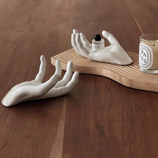 Hand Ceramic Object Accessory Storage Tray
