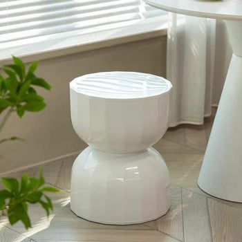 Multi-faceted Cutting Side Table Stool