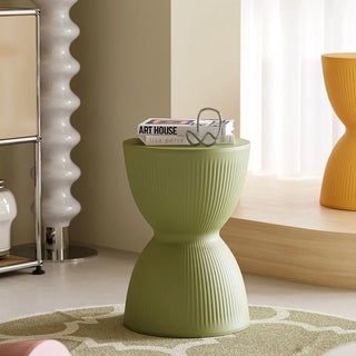 Hourglass design Simple side table stoolin  chair