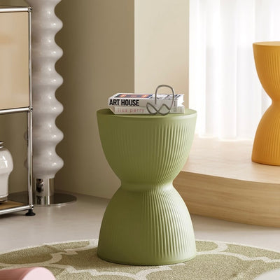 Hourglass design Simple side table stoolin  chair
