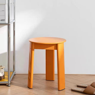 Color Round Side Table Stool   in   Chair
