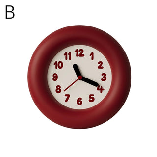 ChubbyFrame Color Round Clock  Table Clock