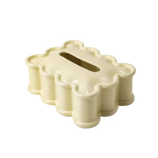 Ceramic Wave Design Tissue Case
