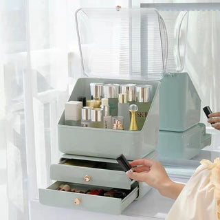 Large Capacity Cosmetic Box with Drawerin  Makeup Storage