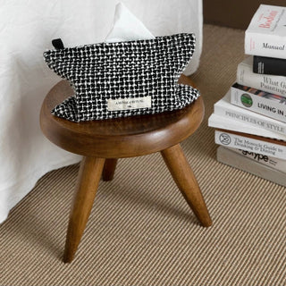 Tweed Mix Tissue Case   Hanging Cover