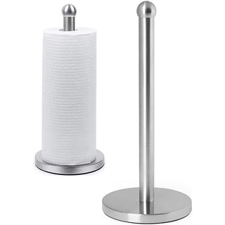 Stainless steel hair accessory storage stand scrunchie holder kitchen paper holder silver